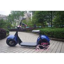 9,5-дюймовый большой электрический велосипед Citycoco с двумя колесами (электрический скутер harley)